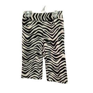 NWT Gymboree Wild One Velveteen Zebra Print Pants Size 12-18 Months